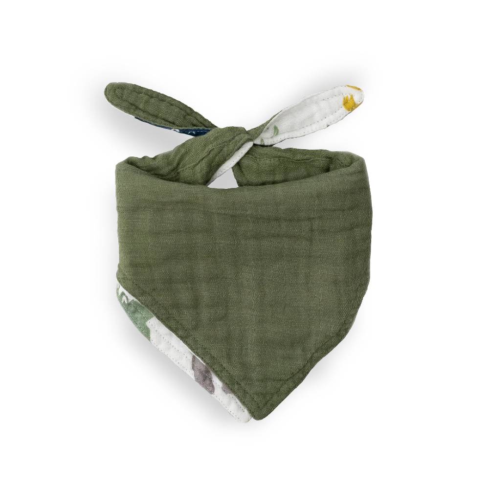 Little Unicorn - Reversible Muslin Bandana Bib - Clearance