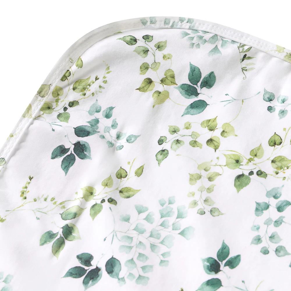 Snuggle Hunny Baby Jersey Wrap & Topknot Set