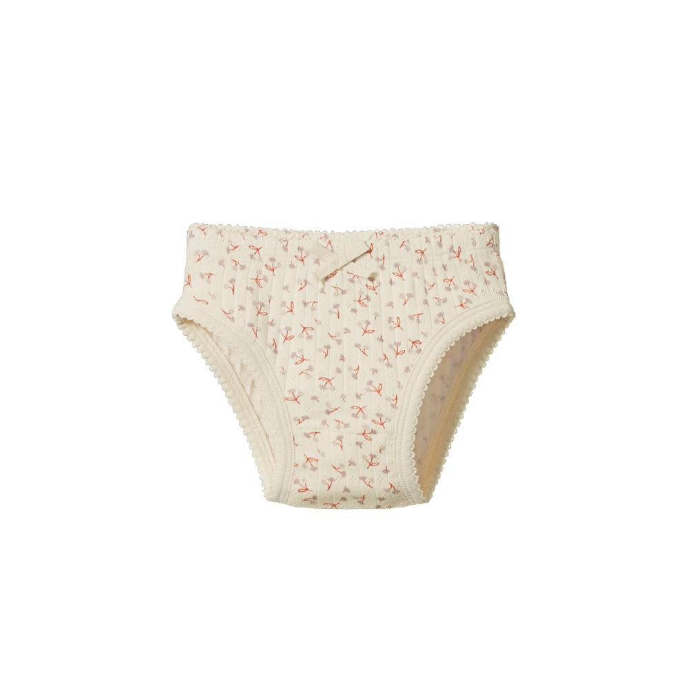 Nature Baby Organic Cotton Pointelle Girls Underwear