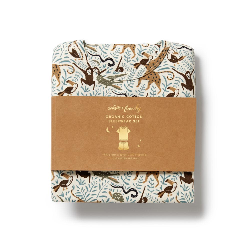 Wilson & Frenchy Organic Short Sleeve Pyjamas