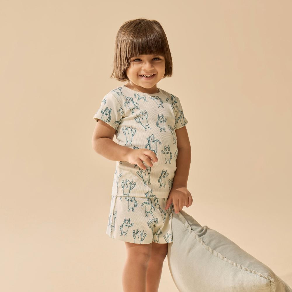 Wilson & Frenchy Organic Short Sleeve Pyjamas