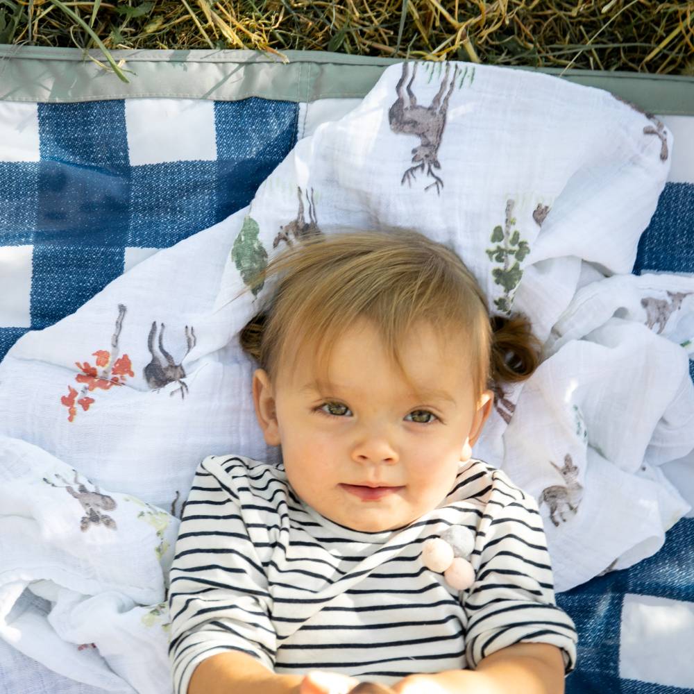 Little Unicorn - Cotton Muslin Swaddle Wrap