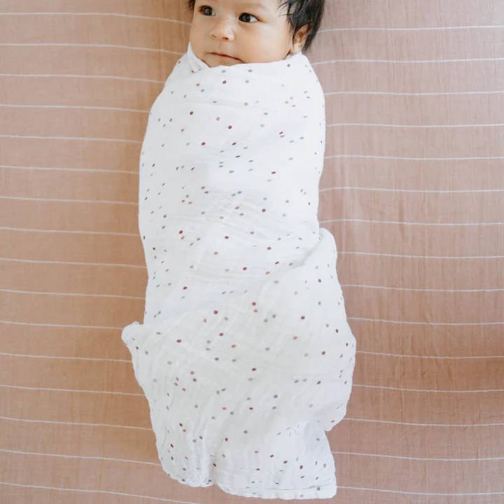 Little Unicorn - Single Cotton Muslin Swaddle