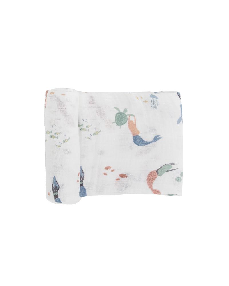 Little Unicorn - Single Cotton Muslin Swaddle