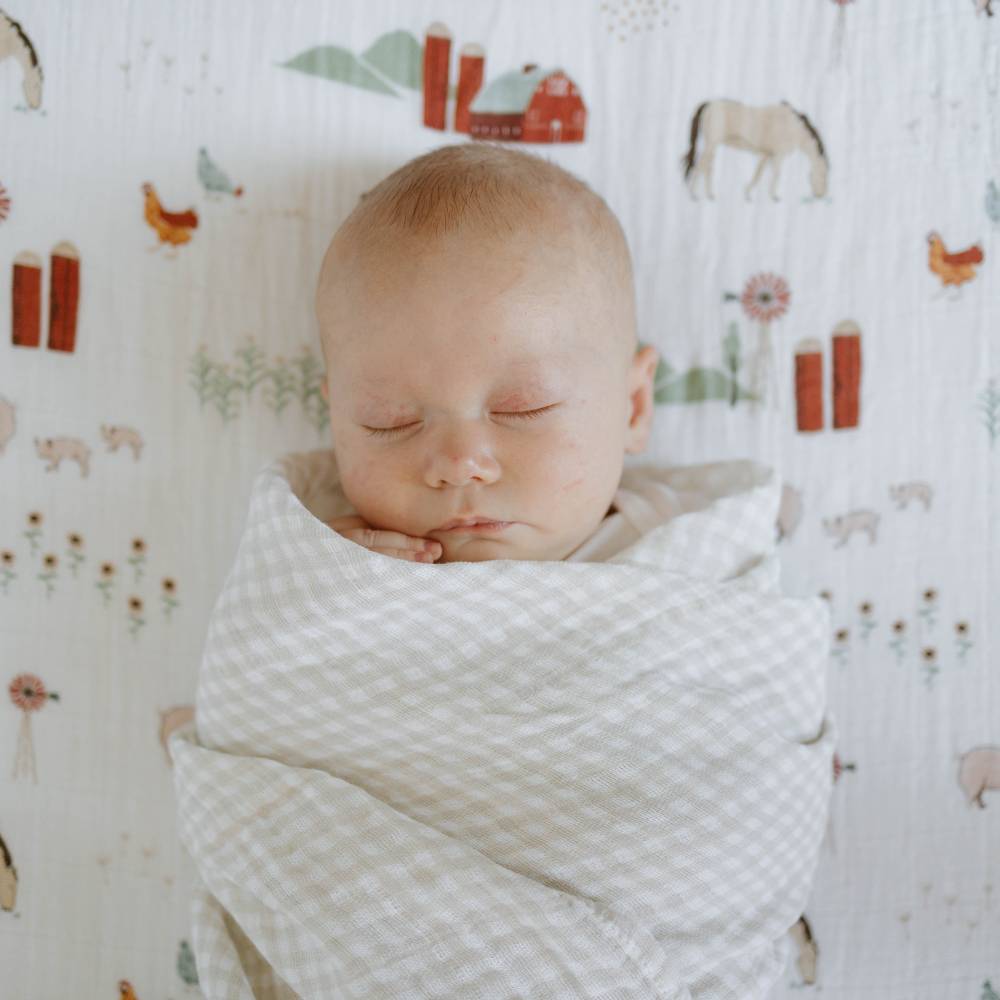 Little Unicorn - Cotton Muslin Swaddle Wrap