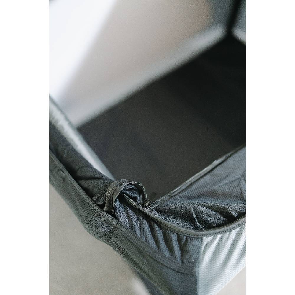 SnoozeShade Air-Permeable Travel Cot Blackout Cover