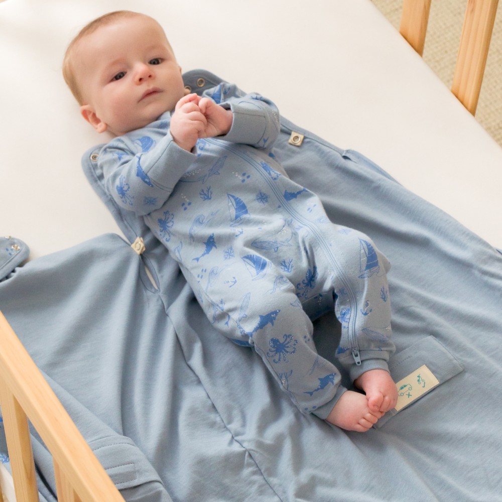 Woolbabe Mini 3-Seasons Side Zip - 0-9 months