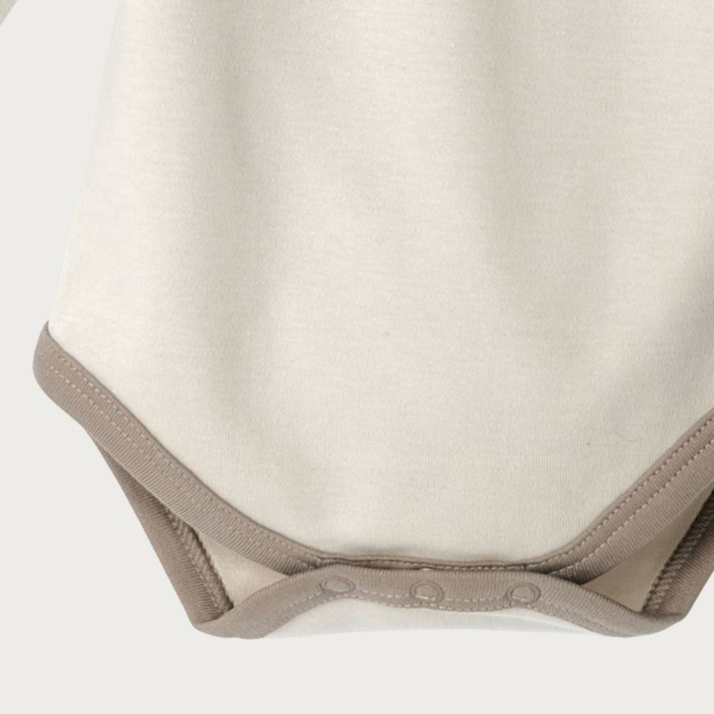 Babu Organic Cotton Long Sleeve Bodysuit