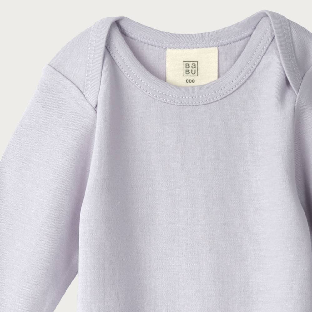 Babu Organic Cotton Long Sleeve Bodysuit