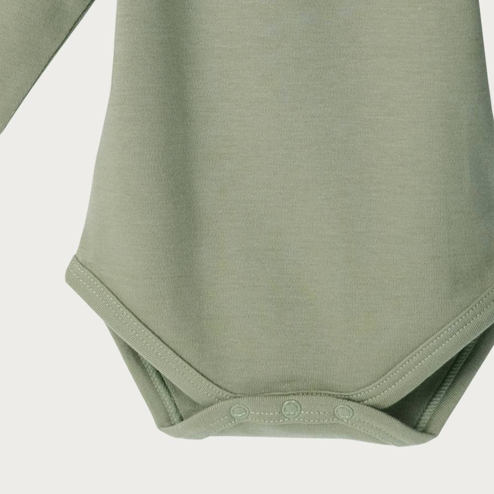 Babu Organic Cotton Long Sleeve Bodysuit