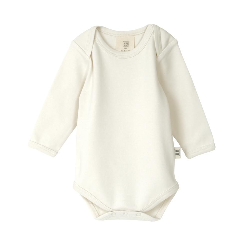 Babu Organic Cotton Long Sleeve Bodysuit