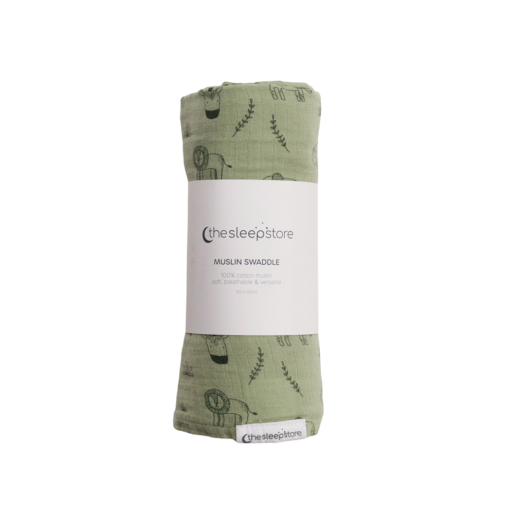 The Sleep Store Deluxe Muslin Swaddle