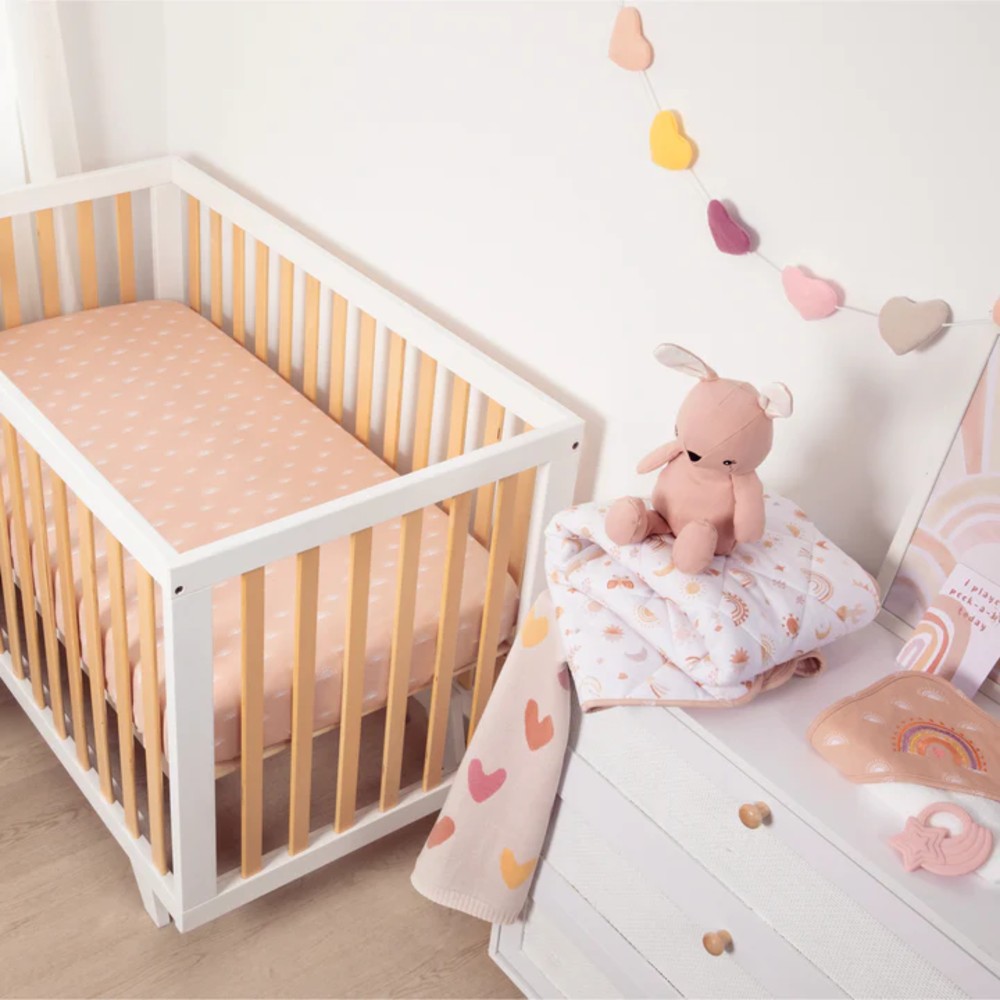 Living Textiles Jersey Fitted Sheet 2pk