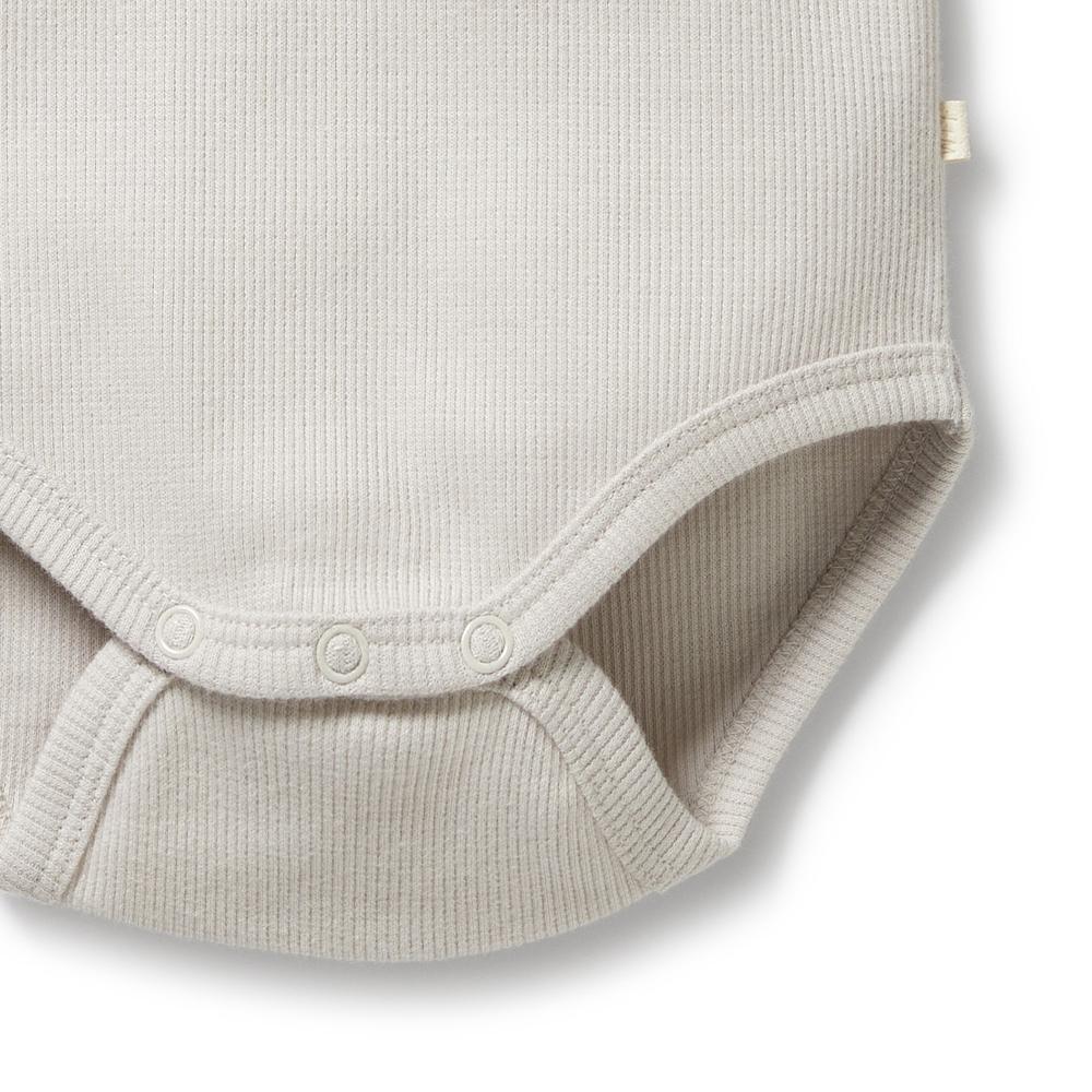 Wilson & Frenchy Organic Rib Long Sleeved Bodysuit