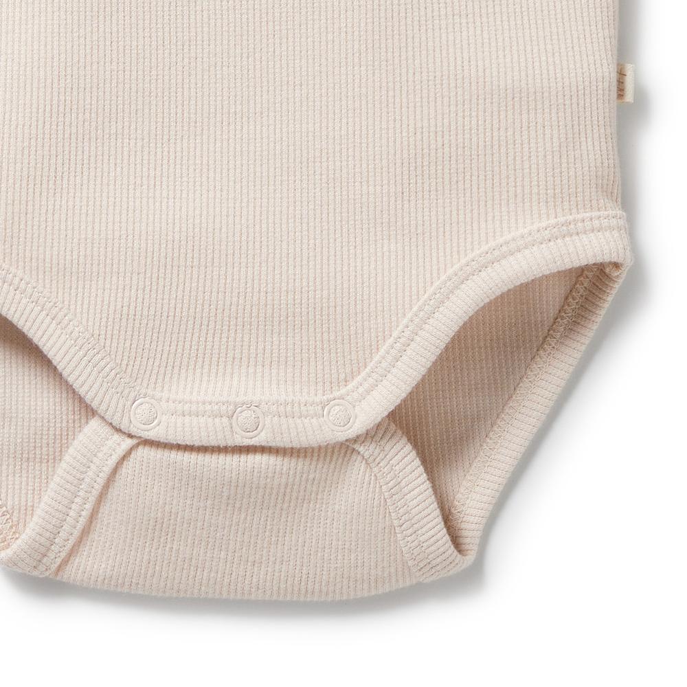 Wilson & Frenchy Organic Rib Long Sleeved Bodysuit