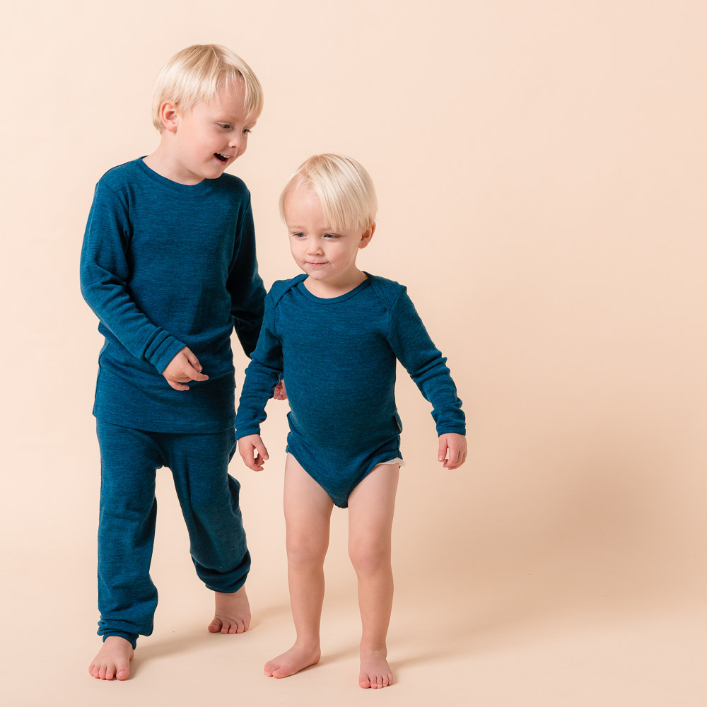 The Sleep Store Deluxe Merino Rib Long Sleeve Bodysuit