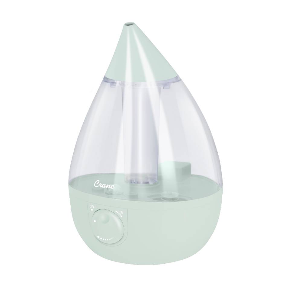 Crane Drop Cool Mist Humidifier, Filter-Free 3.75L