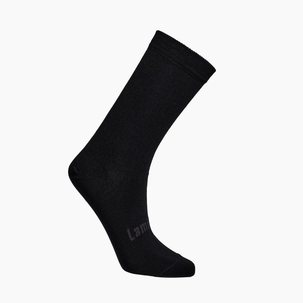Lamington Womens Crew Merino Socks - Rib