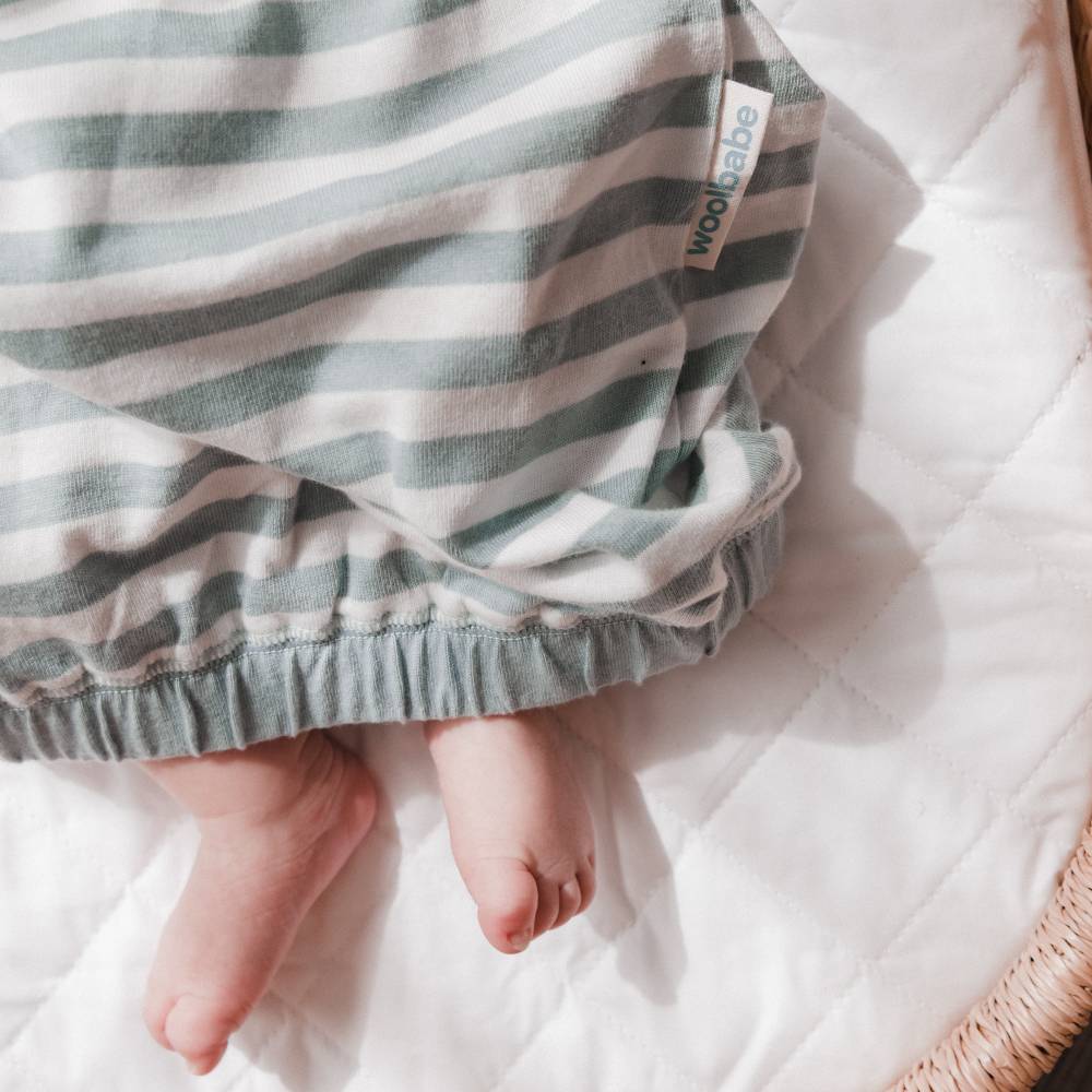 Woolbabe Merino/Organic Cotton Gown