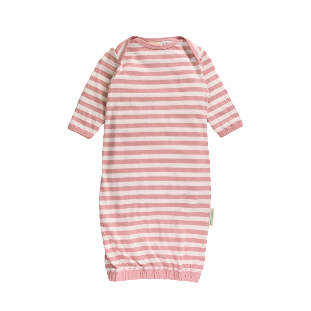 Woolbabe Merino/Organic Cotton Gown - Clearance
