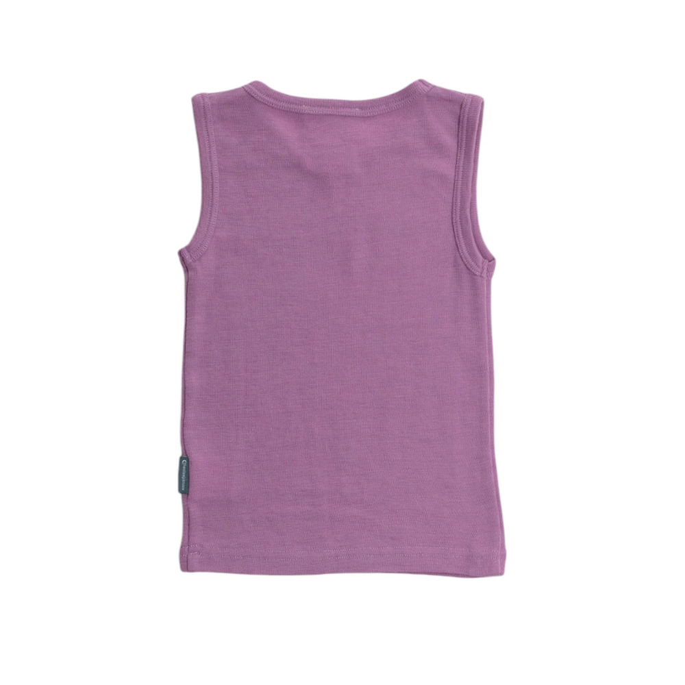 The Sleep Store Deluxe Merino Rib Kids Singlet