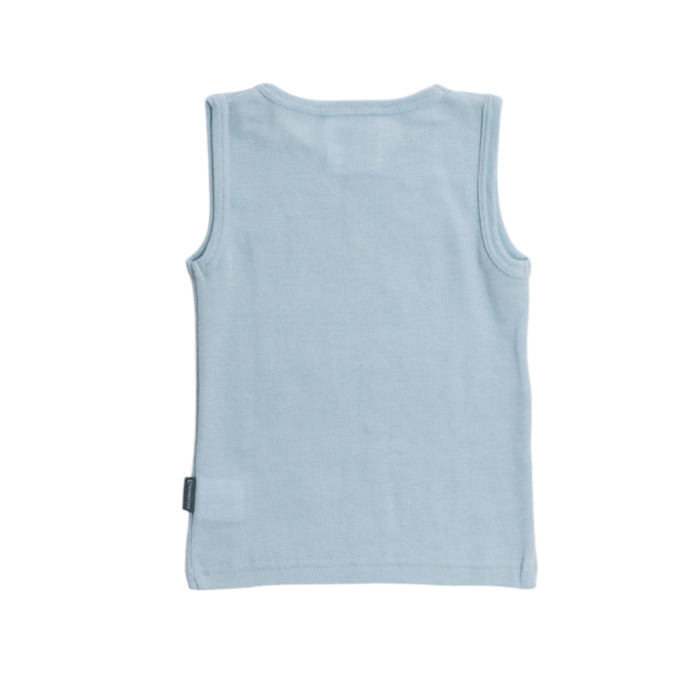 The Sleep Store Deluxe Merino Rib Kids Singlet
