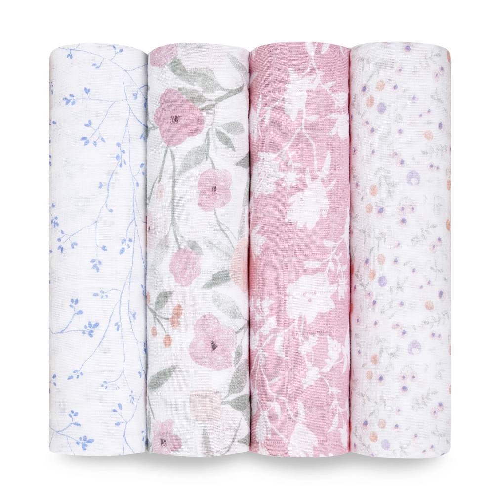 Aden & Anais 4pk Classic Muslin Swaddles
