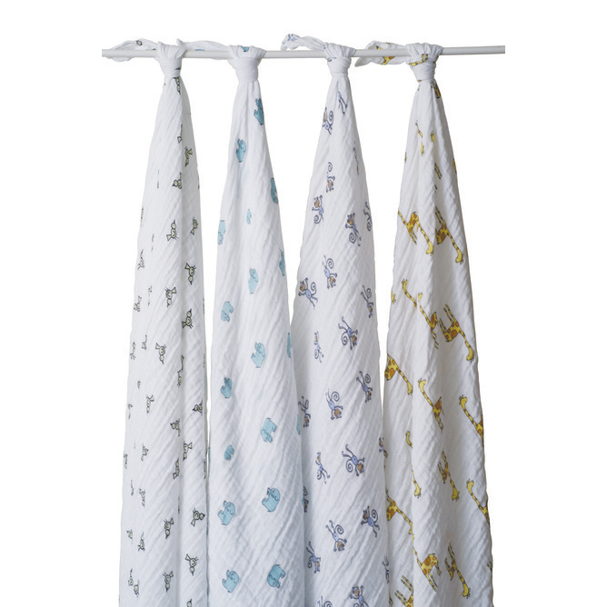 Aden & Anais 4pk Classic Muslin Swaddles