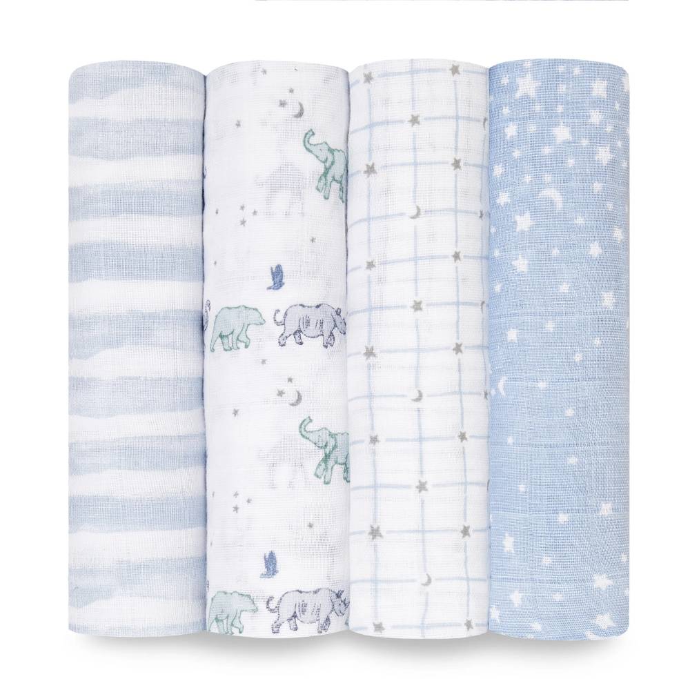 Aden & Anais 4pk Classic Muslin Swaddles