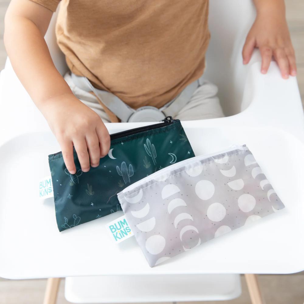 Bumkins Small Snack Bag 2 pack