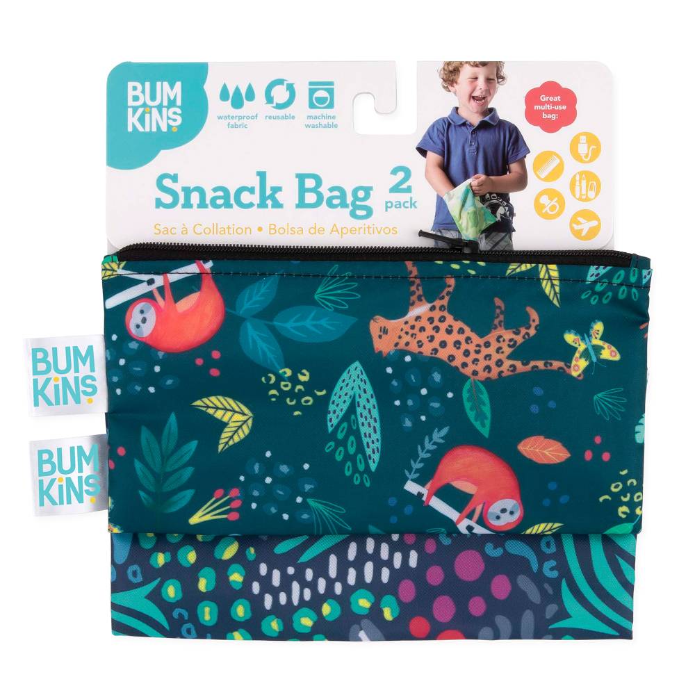 Bumkins Small Snack Bag 2 pack