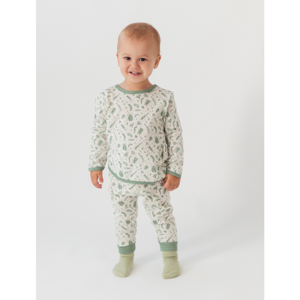 Woolbabe Merino/Organic Cotton Winter Pyjamas