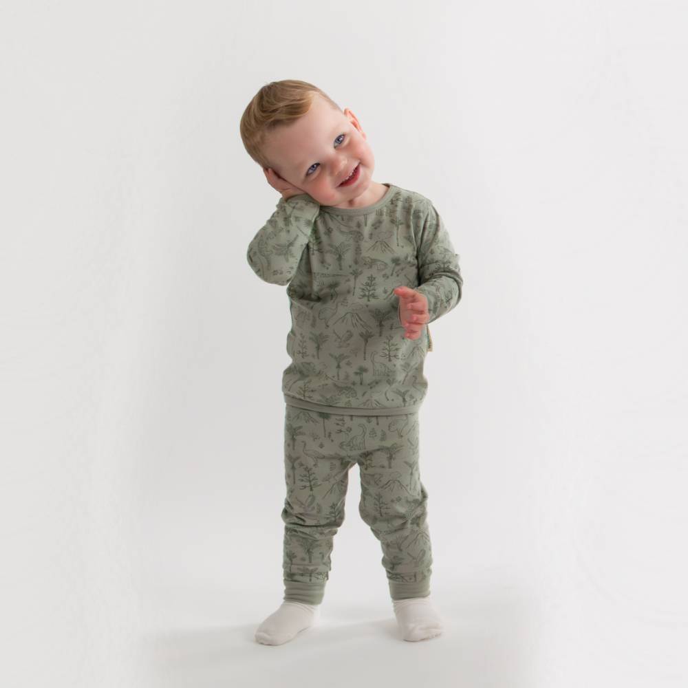 Woolbabe Merino/Organic Cotton Winter Pyjamas 1-8 years