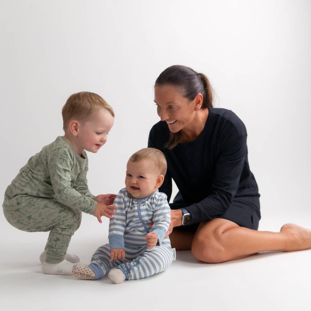 Woolbabe Merino/Organic Cotton Winter Pyjamas 1-8 years