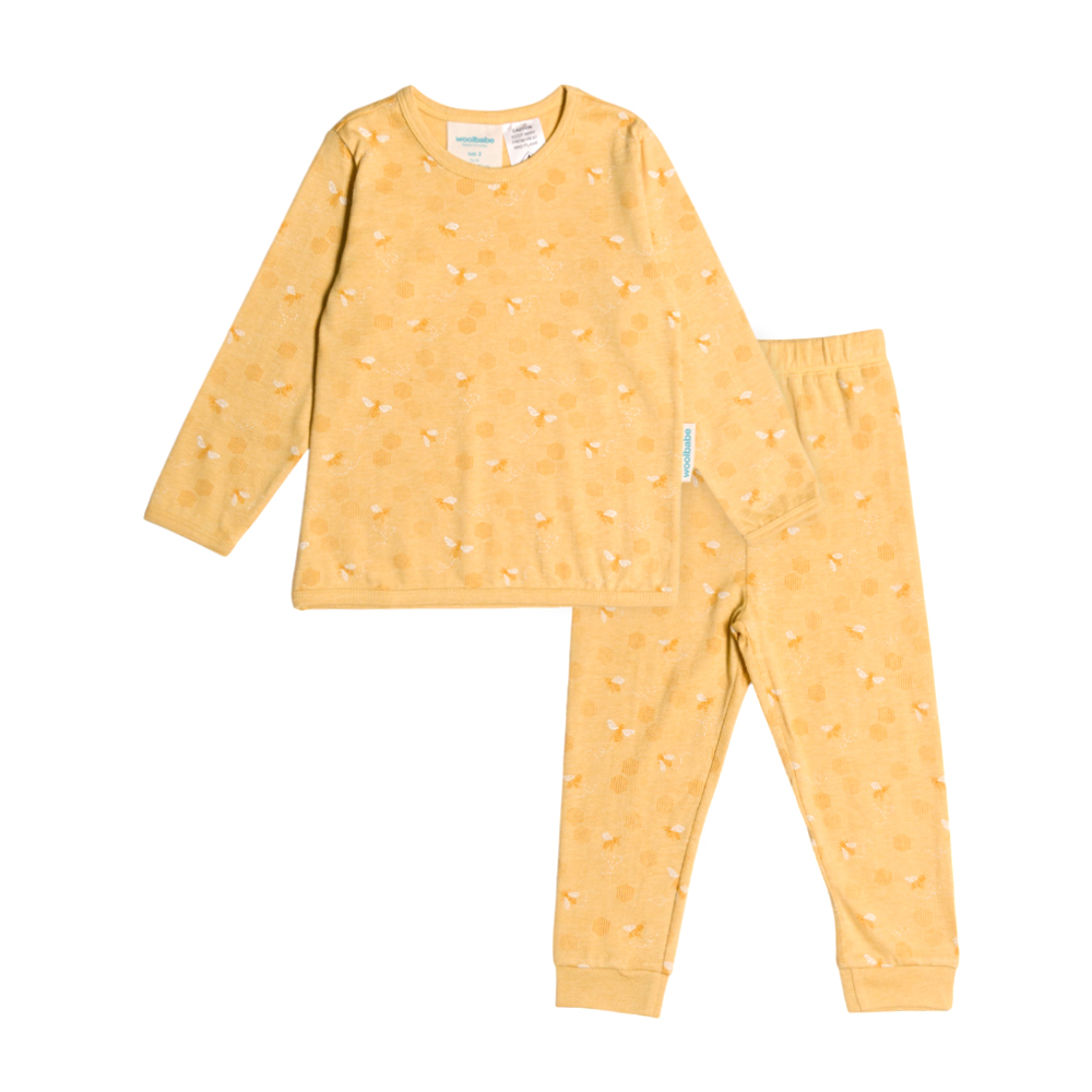 Woolbabe Merino/Organic Cotton Winter Pyjamas