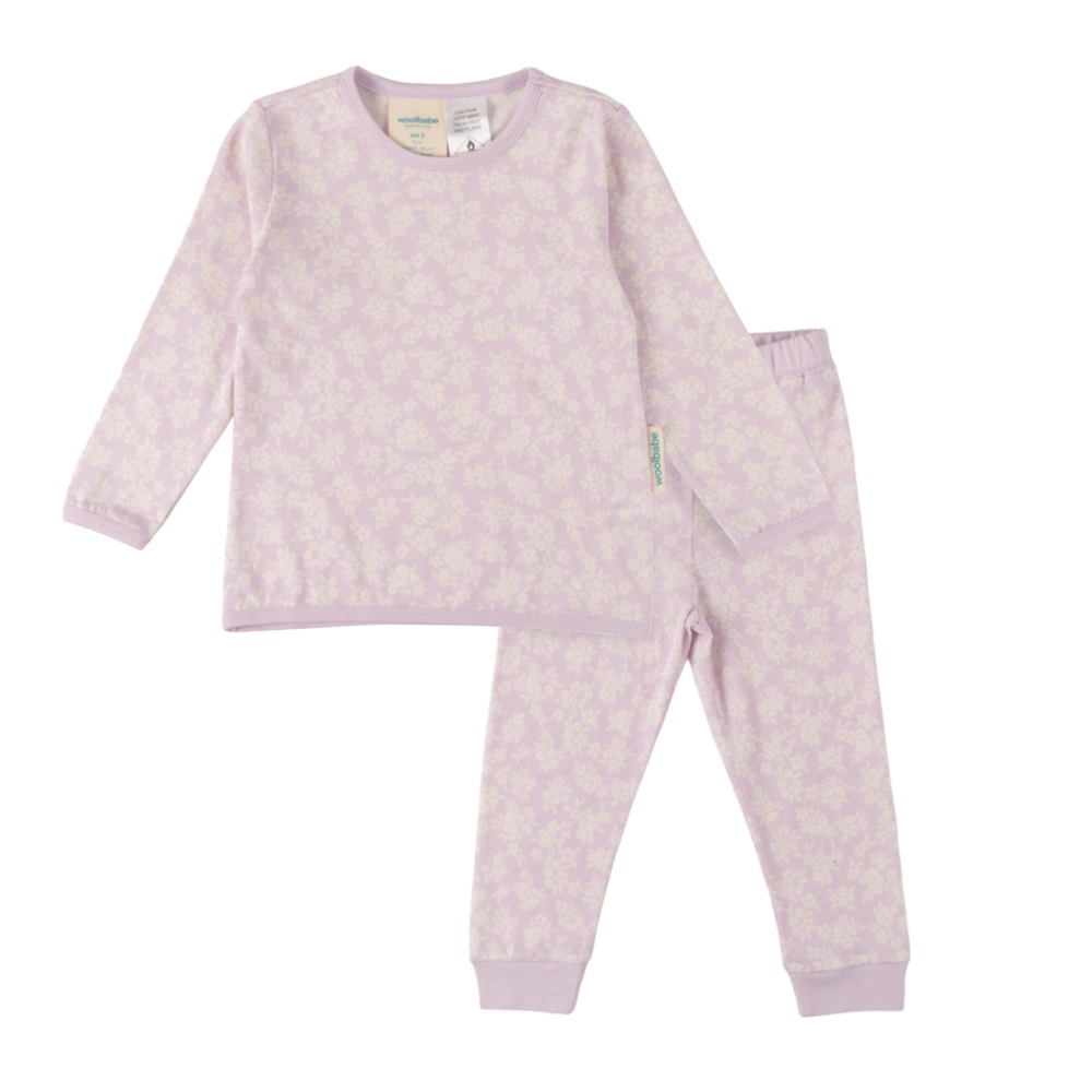 Woolbabe Merino/Organic Cotton Winter Pyjamas