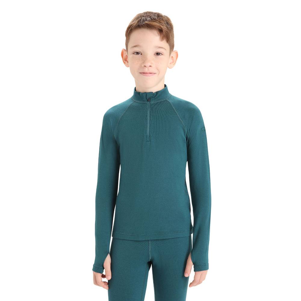 Icebreaker Kids 260 Tech Long Sleeve Half Zip