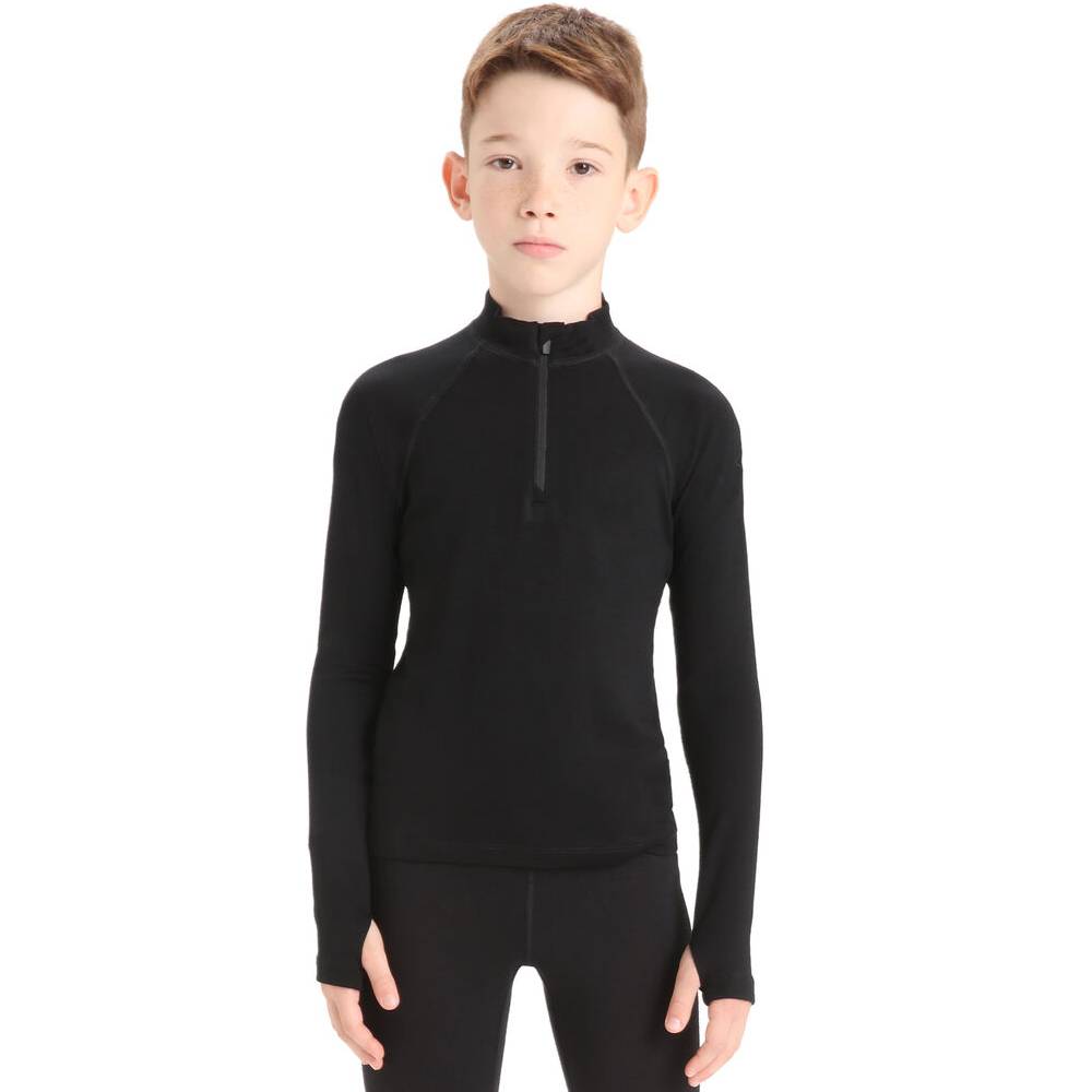 Icebreaker Kids 260 Tech Long Sleeve Half Zip