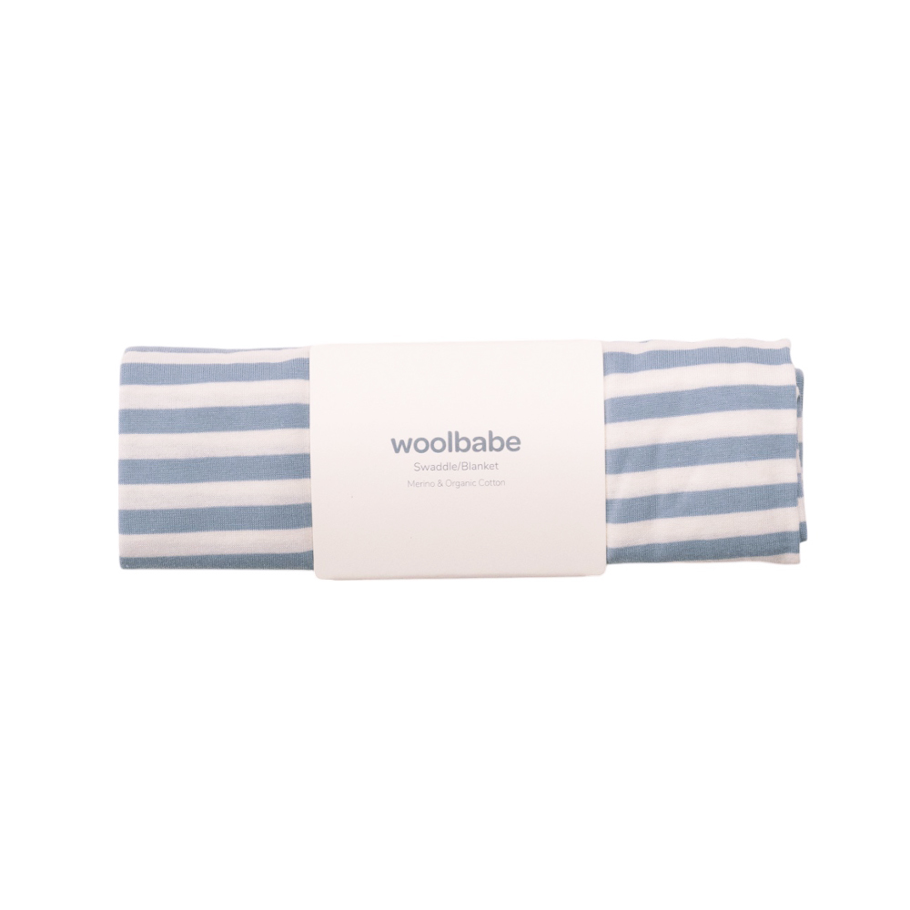 Woolbabe Merino/Organic Cotton Swaddle/Blanket