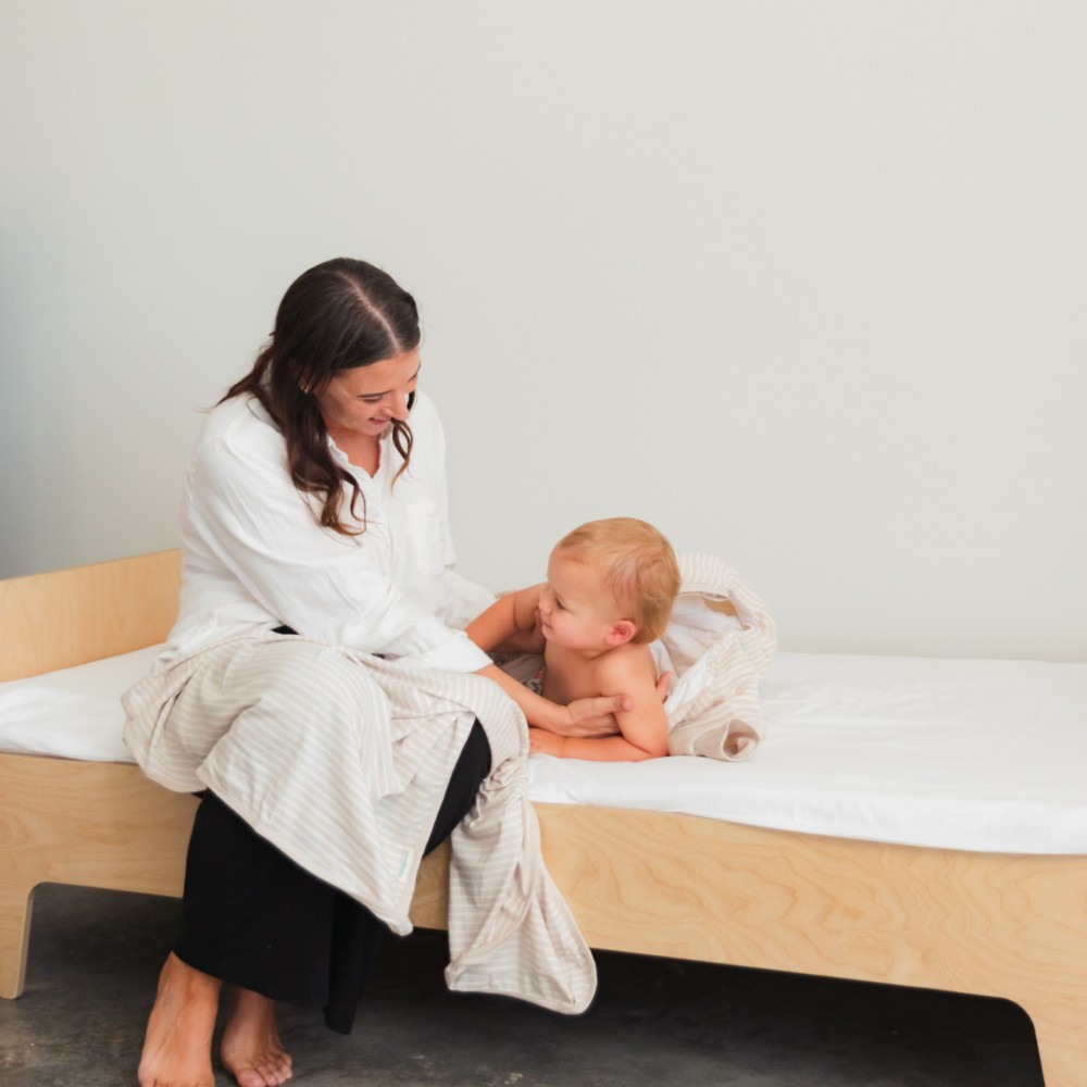 Woolbabe Merino/Organic Cotton Swaddle/Blanket