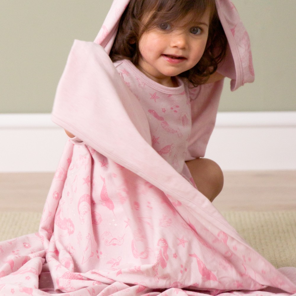 Woolbabe Merino/Organic Cotton Swaddle/Blanket
