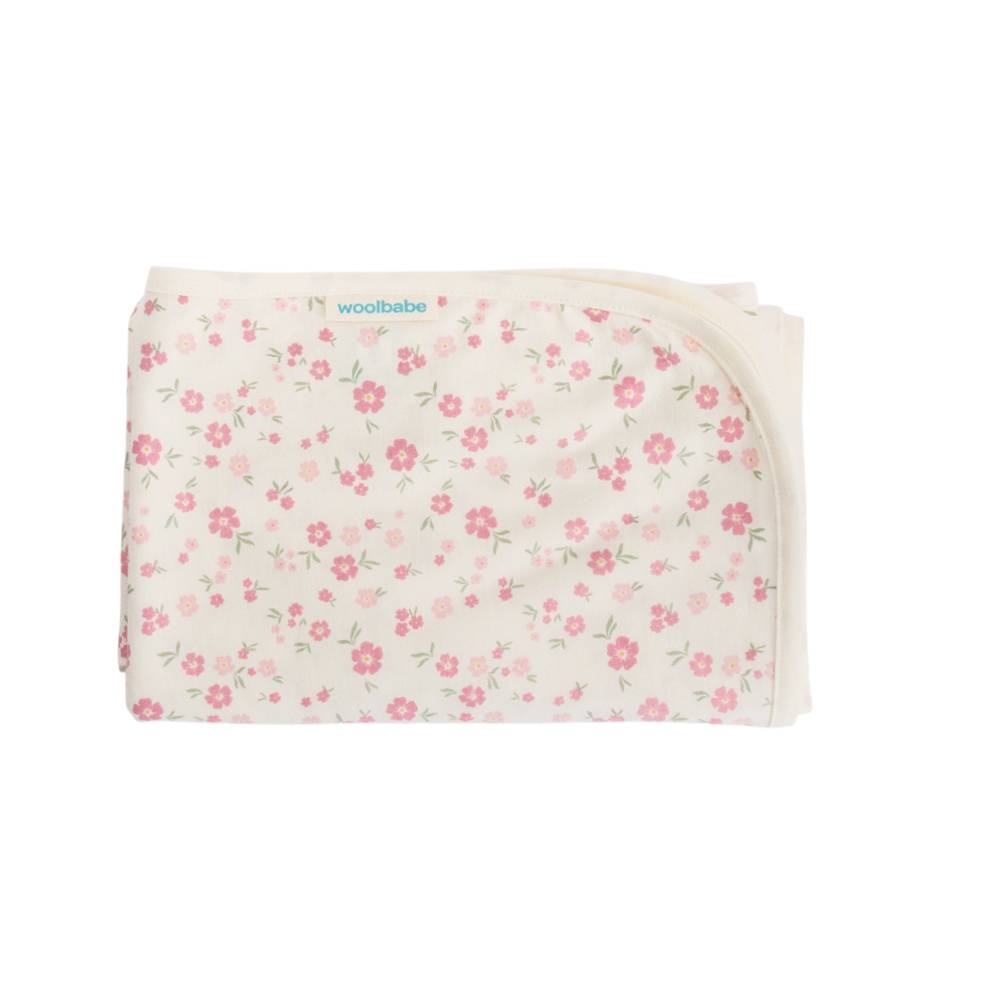 Woolbabe Merino/Organic Cotton Swaddle/Blanket