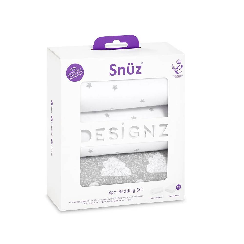 SnuzPod 3 Piece Bedding Set