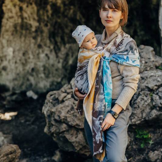 Lenny Lamb Ring Sling - Jacquard