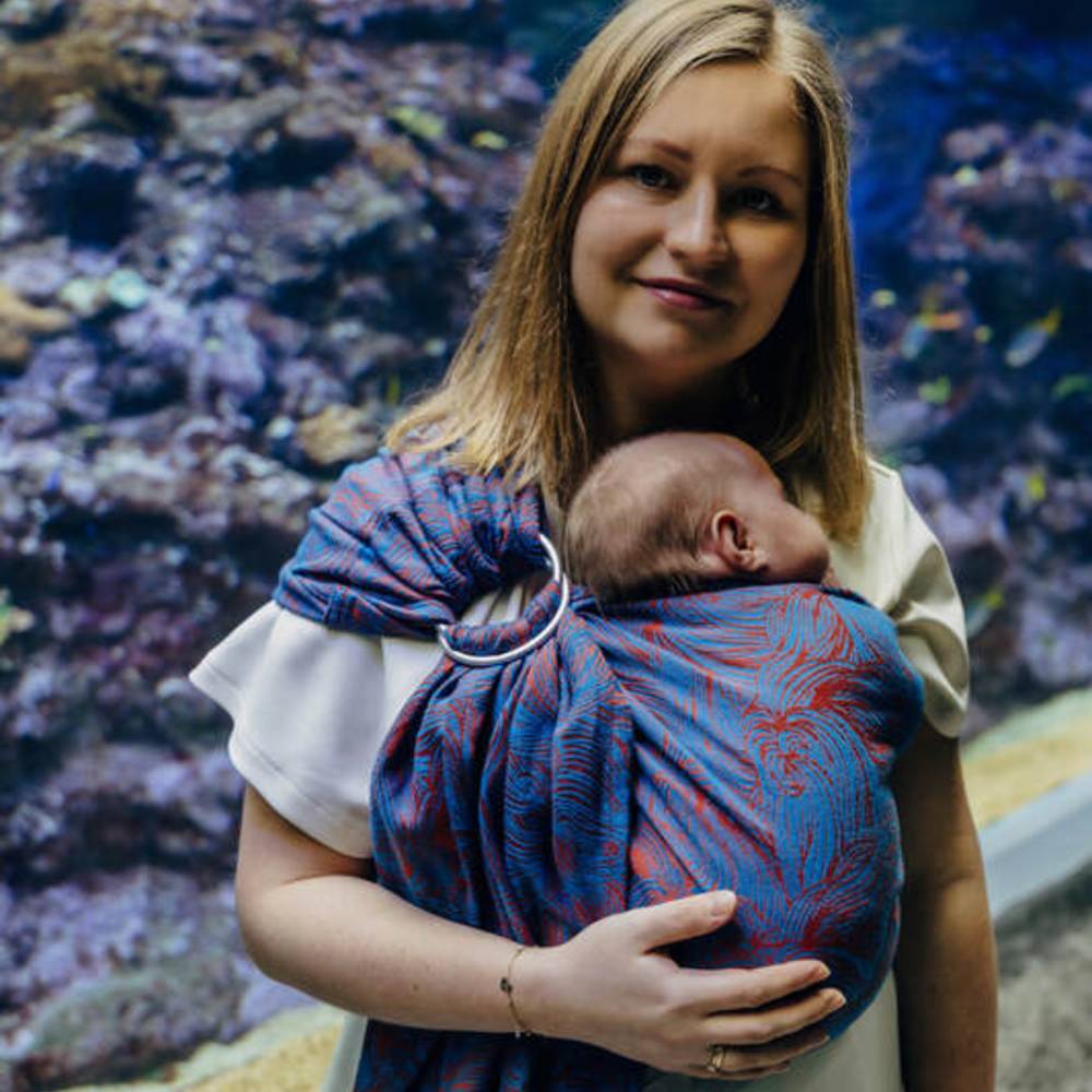 Lenny Lamb Ring Sling - Jacquard