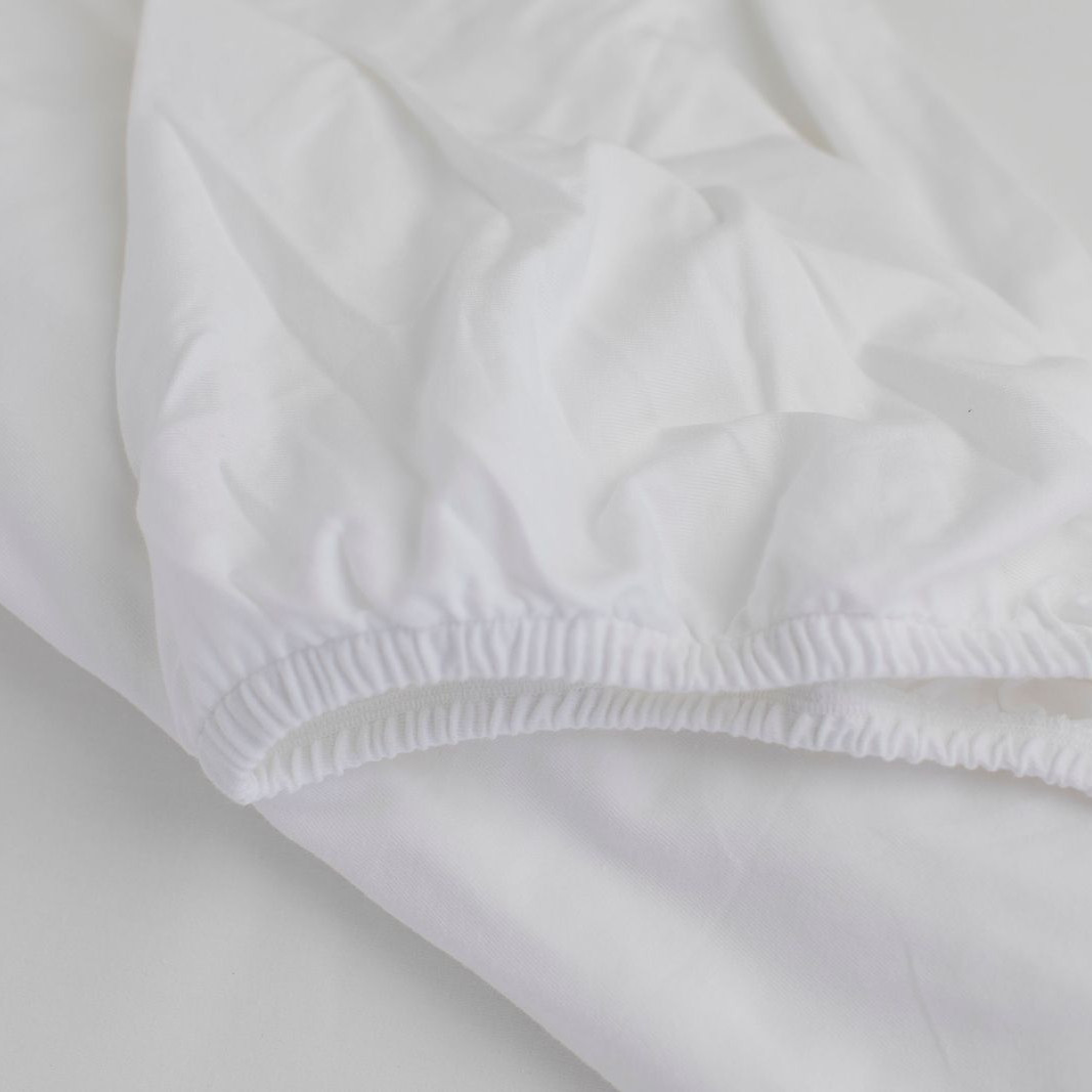 The Sleep Store Organic Sateen Cot Fitted Sheet 130 x 70cm