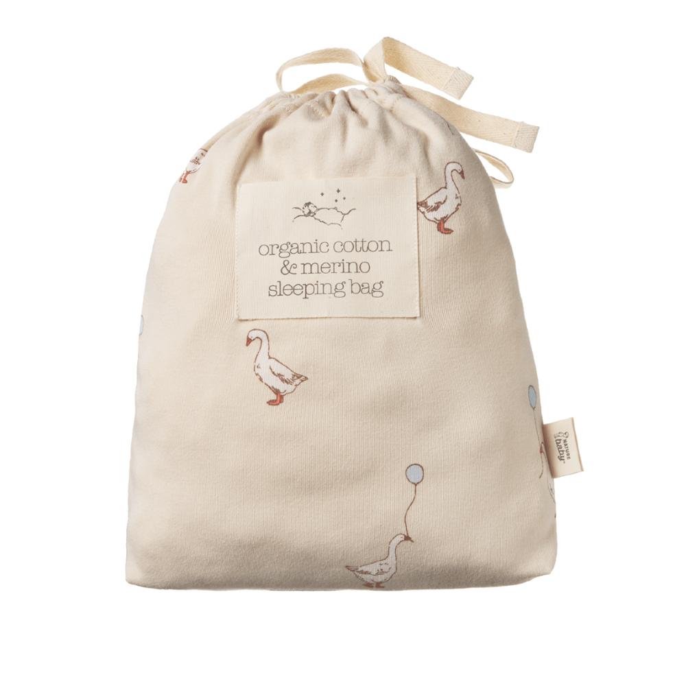 Nature Baby Organic Cotton/Merino Sleeping Bag