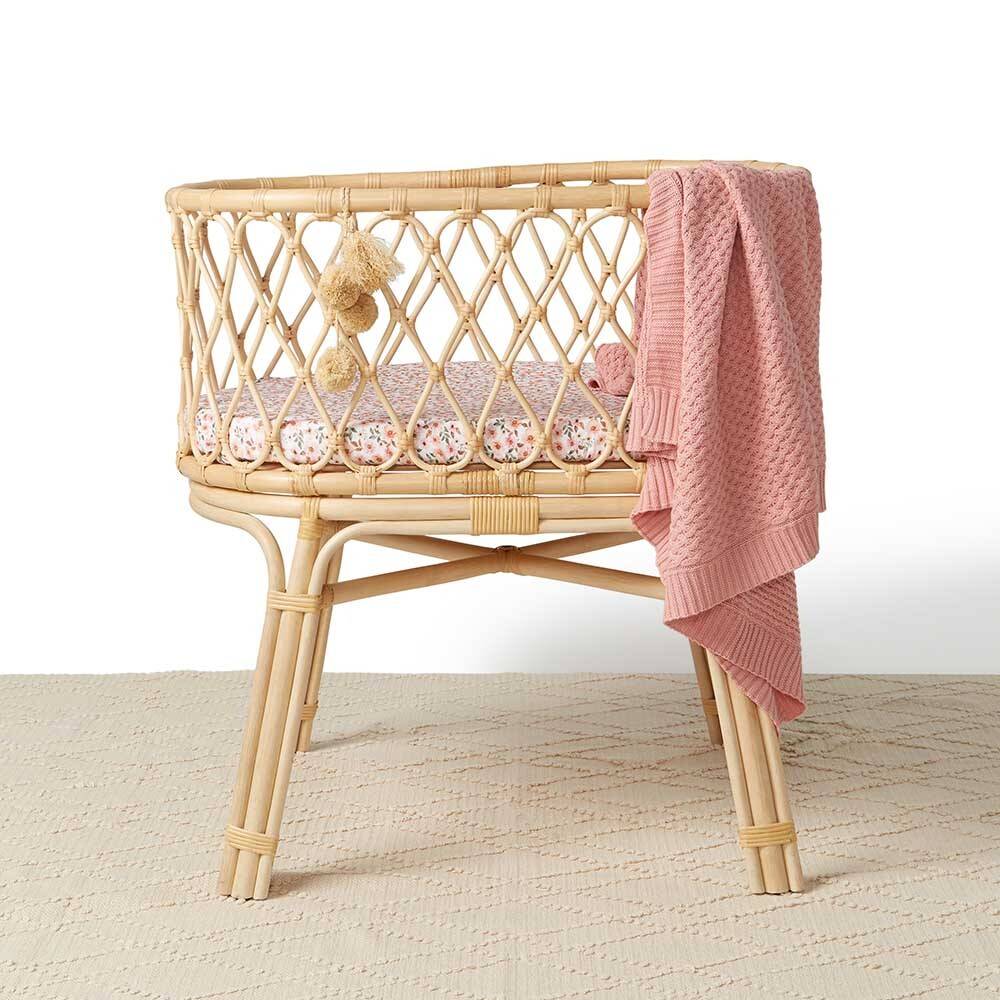 Snuggle Hunny Kids Fitted Bassinet Sheet / Change Pad Cover - 80 x 48cm Snuggle Hunny Kids Fitted Bassinet Sheet / Change Pad Cover - 80 x 48cm