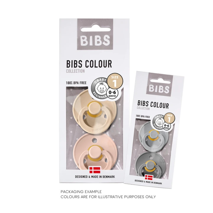 BIBS Colour Pacifier - 2 pack