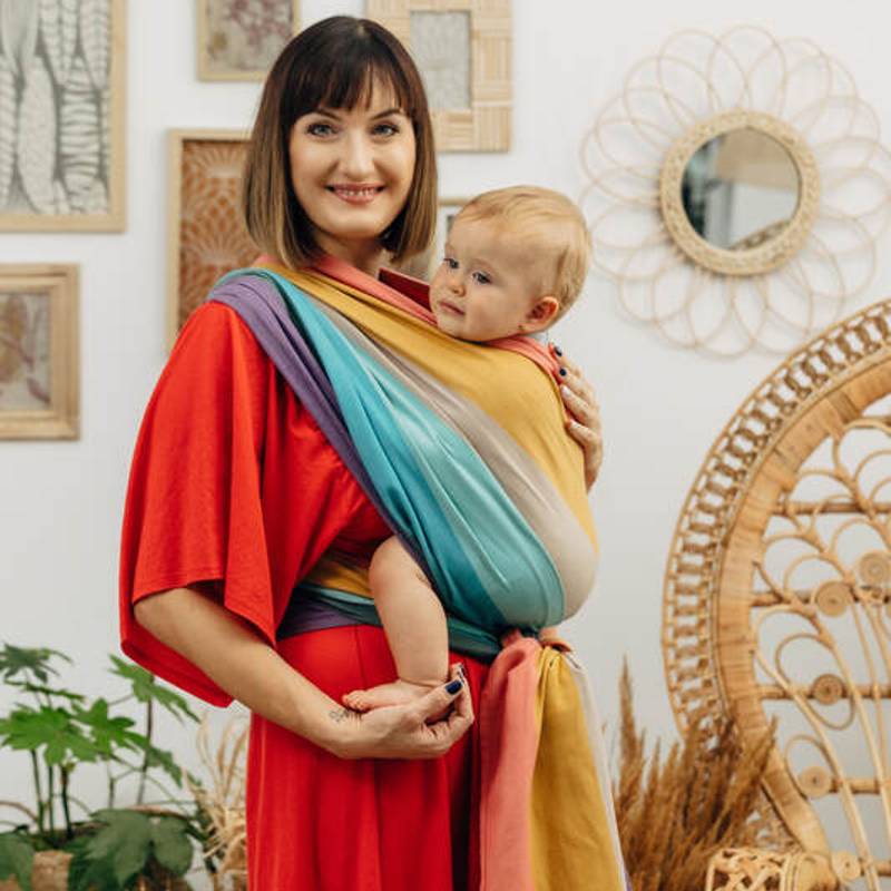 Lenny Lamb Broken Twill Woven Wrap